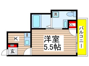 Ambition検見川の物件間取画像